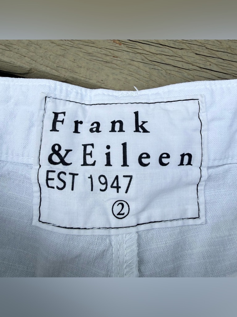 Frank & Eileen Jameson Utility Jogger Pants in White Italian Performance Linen 2 - Picture 13 of 16